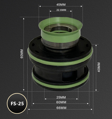 BERGMAN Replace Flygt Pump Seal 7698733 FS-25mm 2660 4630 4640 Metal Frame Cartridge Mechanical Seal